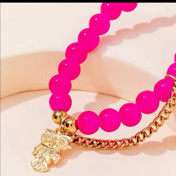 Commemorative collective insomniac 30 years pen & Pink owl edc style bracelet - Picture 2 of 7